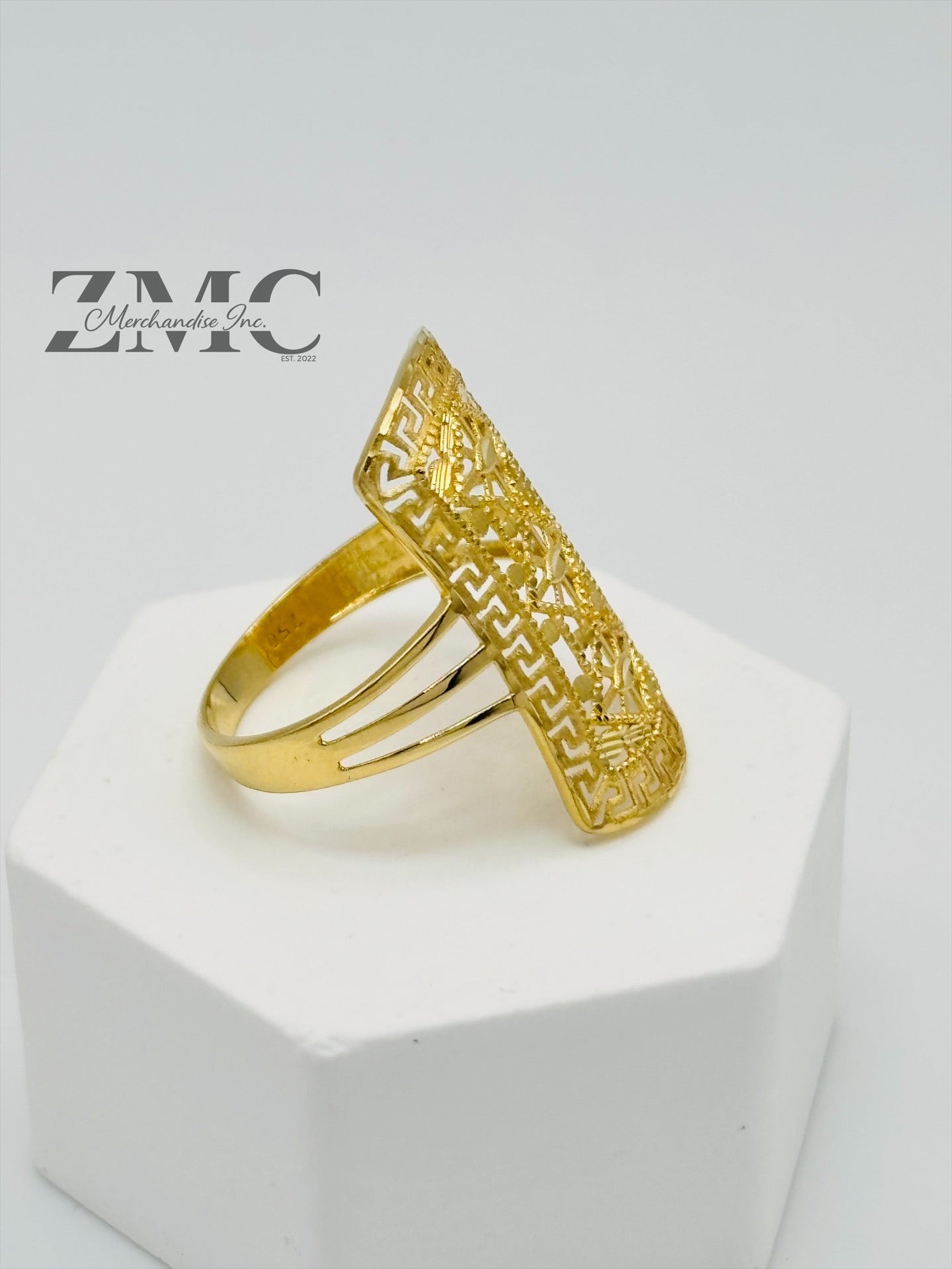 18K Gold Power Ring
