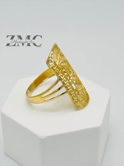 18K Gold Power Ring