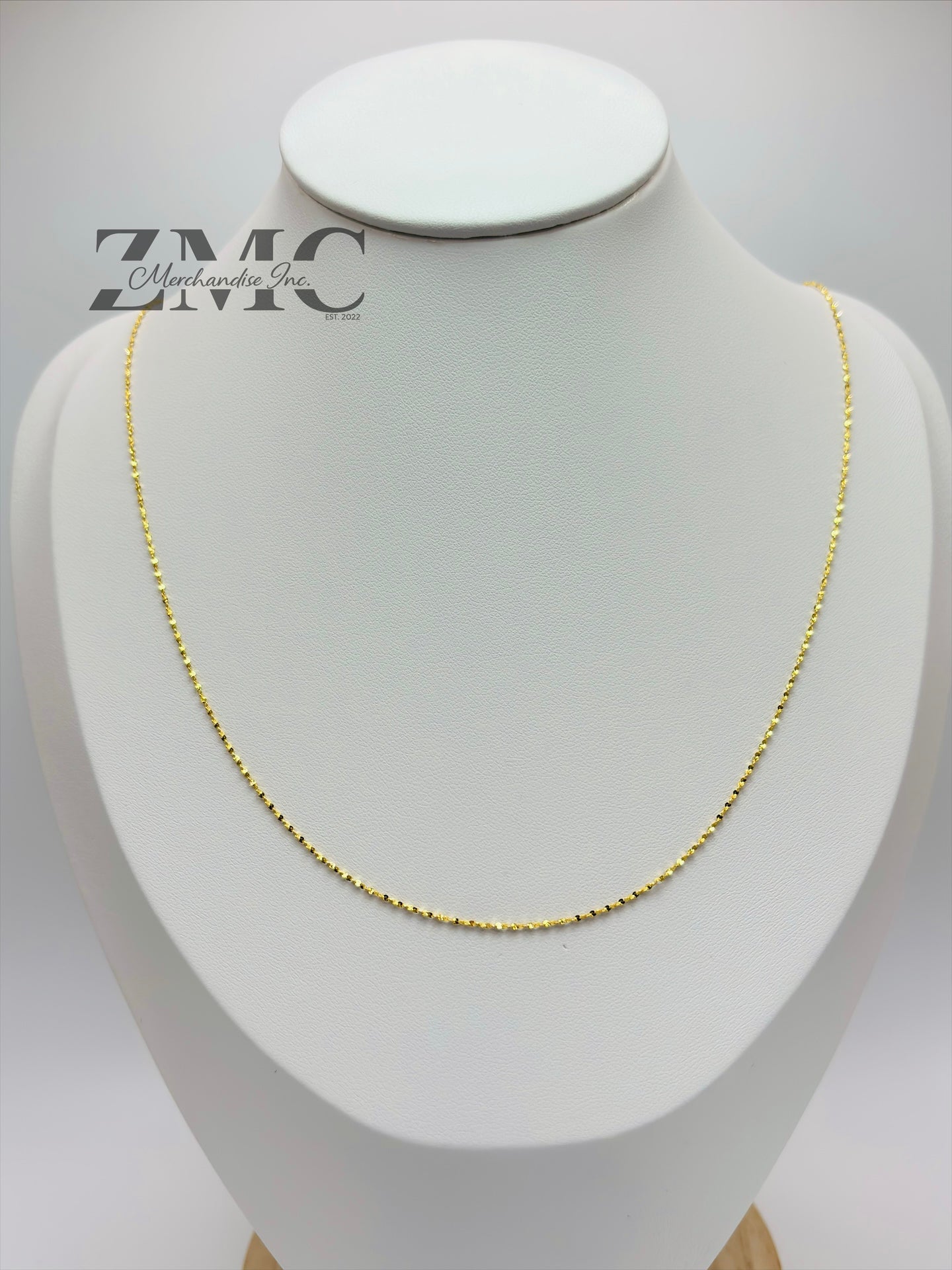 18K Gold Mirror Chain