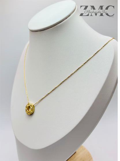 18K Gold Love Attached Necklace