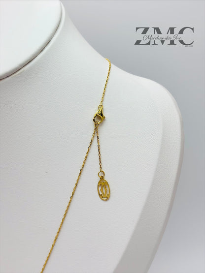 18K Gold Love Attached Necklace