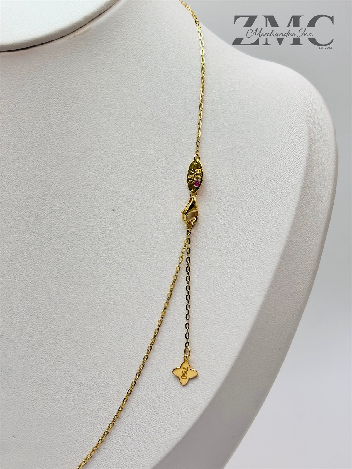 18K Gold RC Necklace