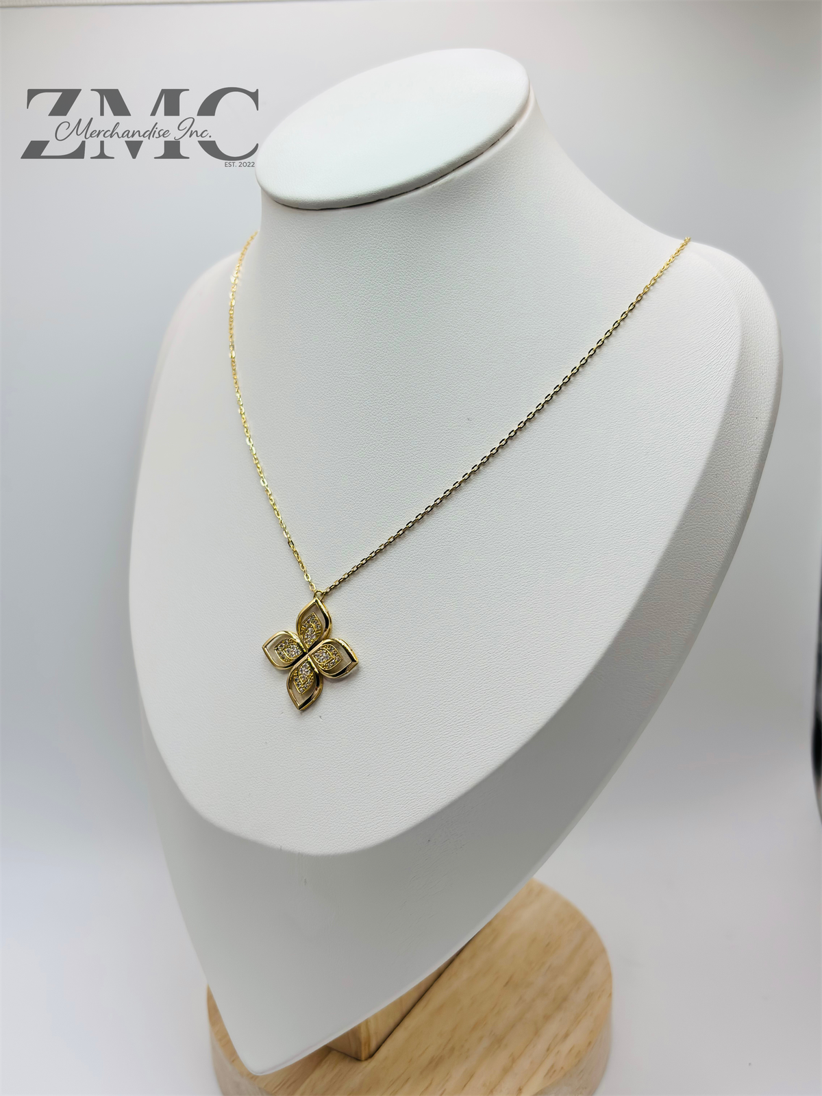 18K Gold RC Necklace