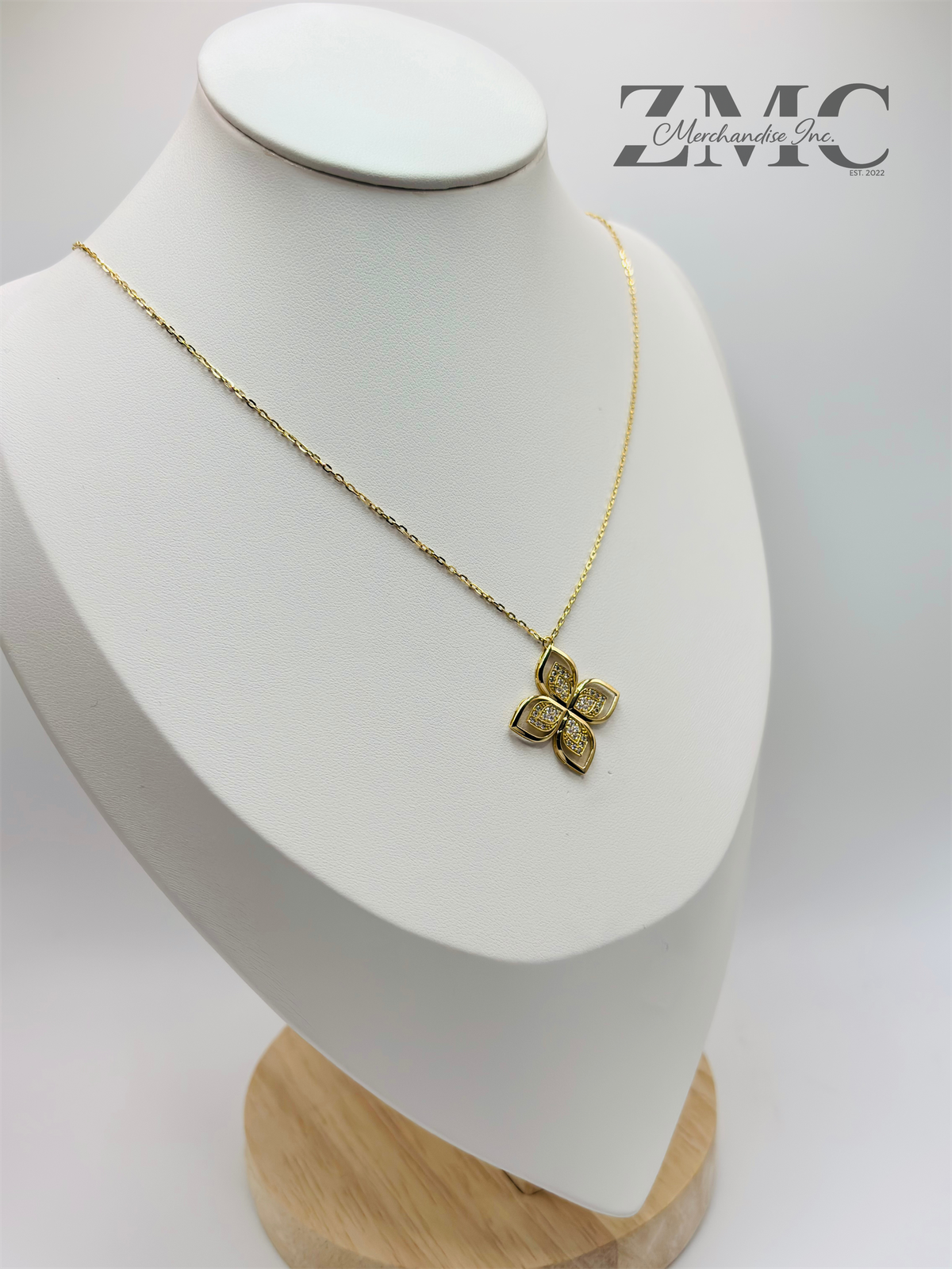 18K Gold RC Necklace