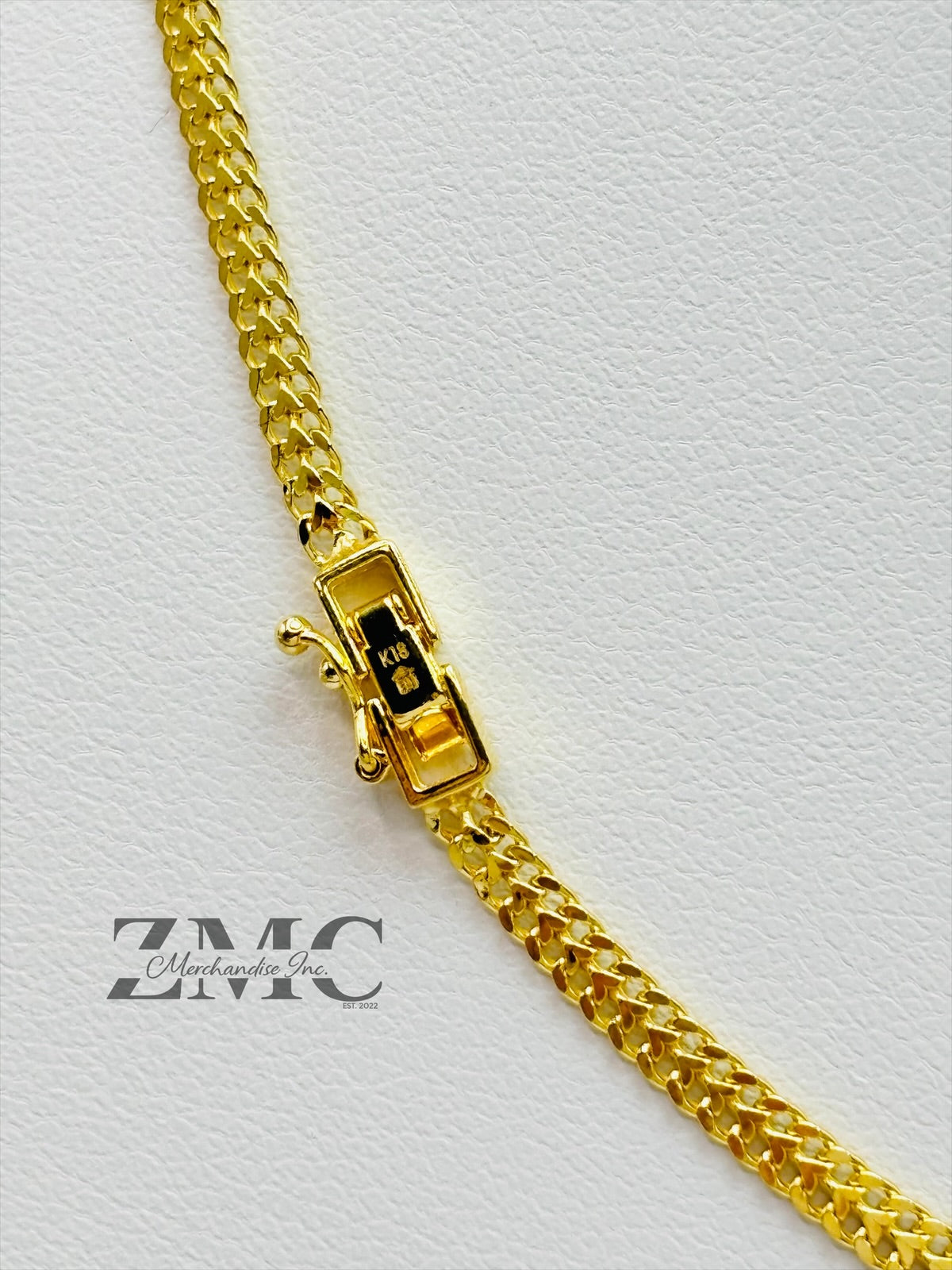 K18 Japan Gold Heartbiz Chain