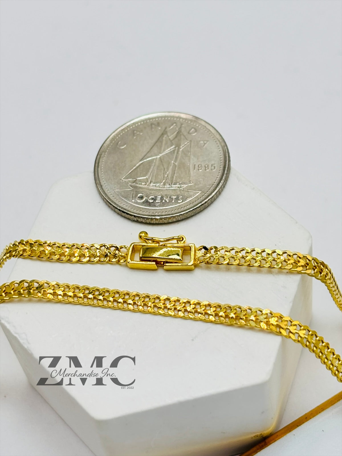 K18 Japan Gold Heartbiz Chain