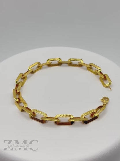 18K Gold F Bracelet