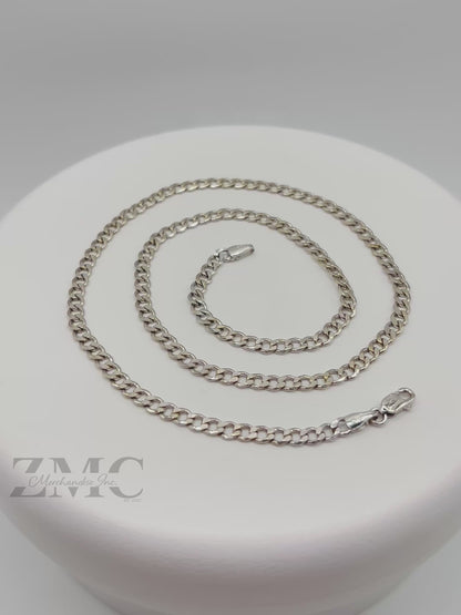 18K White Gold Choker/Kids Chain