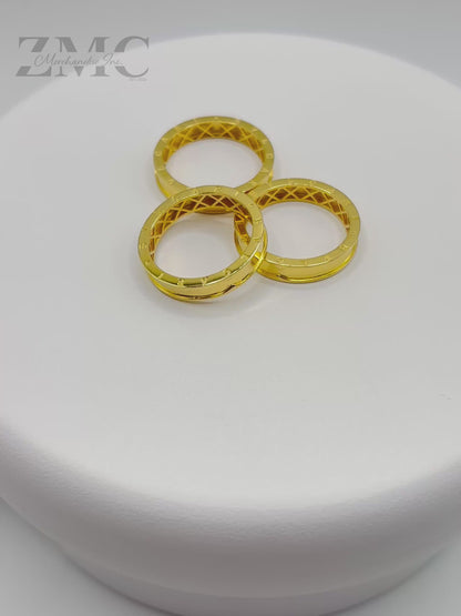 18K Gold B. Plain Ring