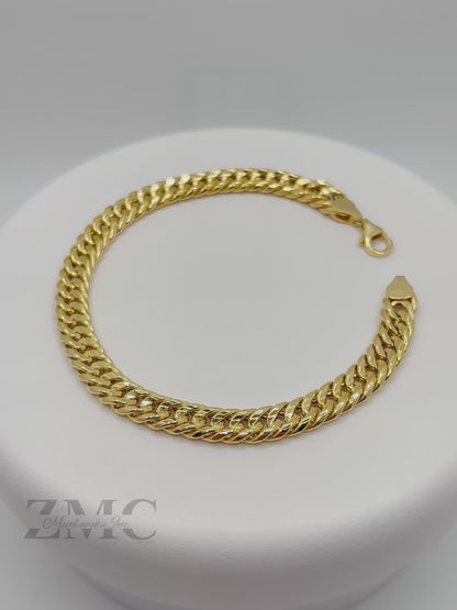 18K Gold Cuban Bracelet